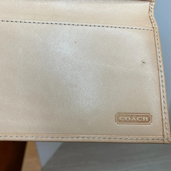 Coach Logo Checkbook Wallet - Picture 5 of 12